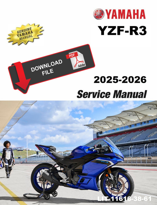 Yamaha 2026 YZF-R3 Service Manual