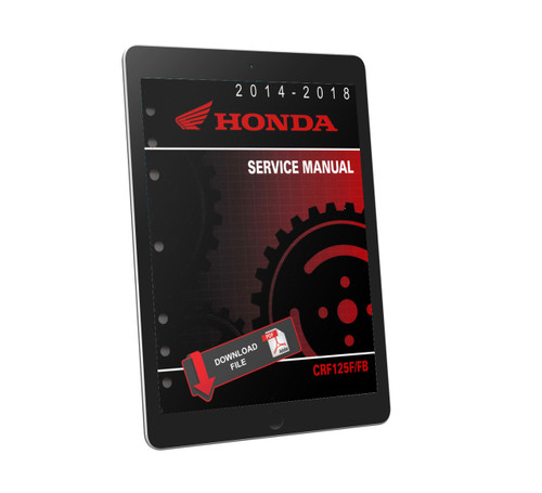 Honda 2018 CRF125FB Service Manual