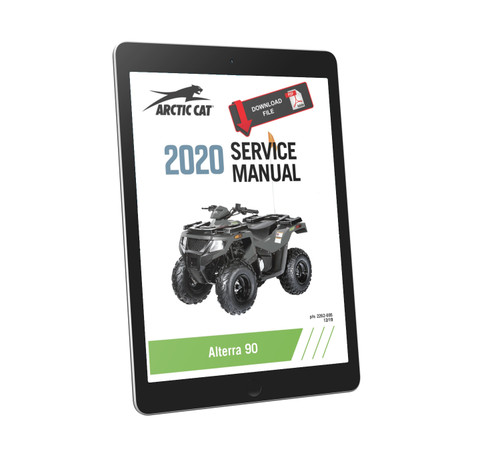 Arctic Cat 2020 Alterra 90 Service Manual