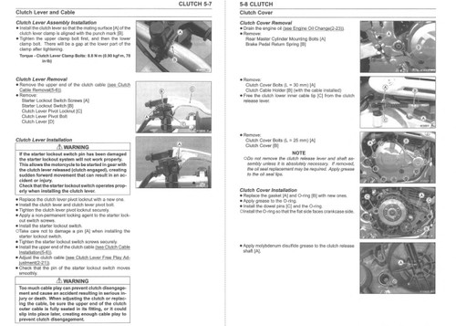 Kawasaki 2024 KLX230R S Service Manual