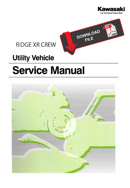 Kawasaki 2025 Ridge XR Crew Service Manual