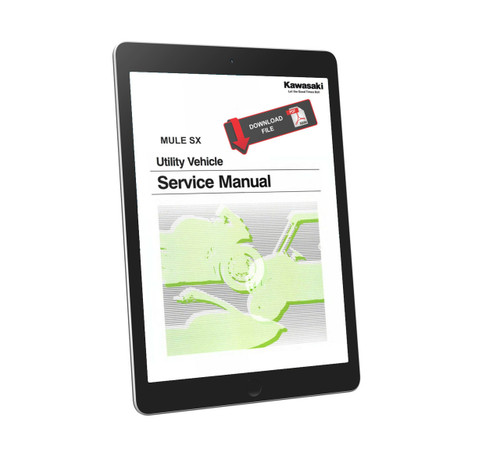 Kawasaki 2023 Mule SX 4x4 XC Camo FI Service Manual