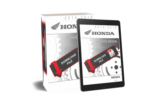 Honda 2016 NSS300 Service Manual