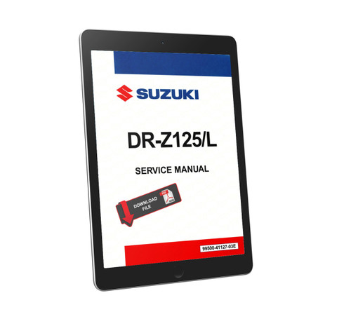 Suzuki 2004 DR-Z 125 Service Manual