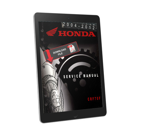 Honda 2005 CRF70F Service Manual