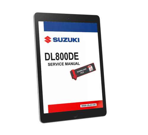SUZUKI DL800DE サービスマニュアル Suzuki 2024 DL800DE Service Manual