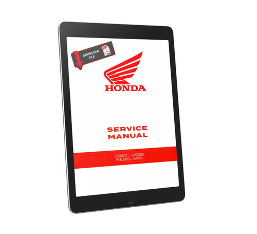 Honda 2026 Rebel 500 Service Manual