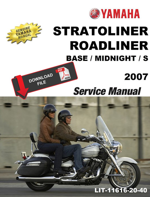 Yamaha 2007 Stratoliner Midnight Service Manual