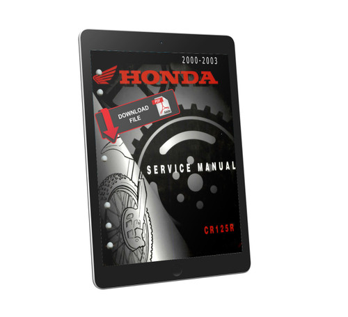 Honda 2003 CR125R Service Manual