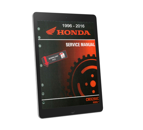 Honda 2016 Rebel 250 Service Manual