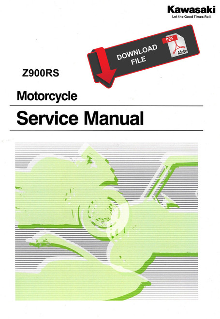 Kawasaki 2026 Z900RS Cafe Service Manual