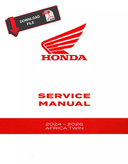 Honda 2024 Africa Twin DCT Service Manual