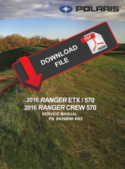 Polaris 2016 Ranger Midsize 570 Service Manual
