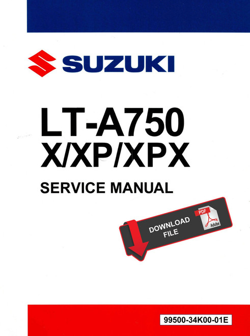 Suzuki 2026 King Quad 750 SE+ Service Manual