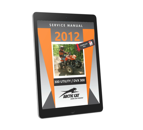 Arctic Cat 2012 ATV DVX 300 Service Manual