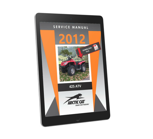 Arctic Cat 2012 ATV 425 4x4 Service Manual