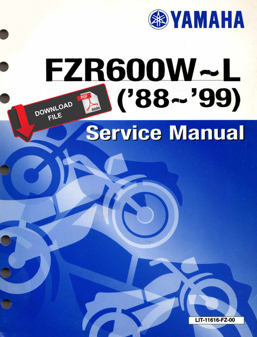 Yamaha 1995 FZR600 Service Manual