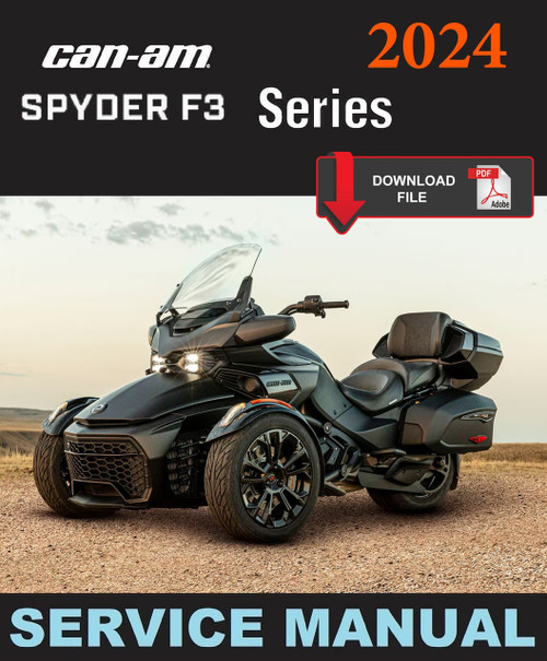 Can-Am 2024 Spyder F3 Limited Special Series Service Manual
