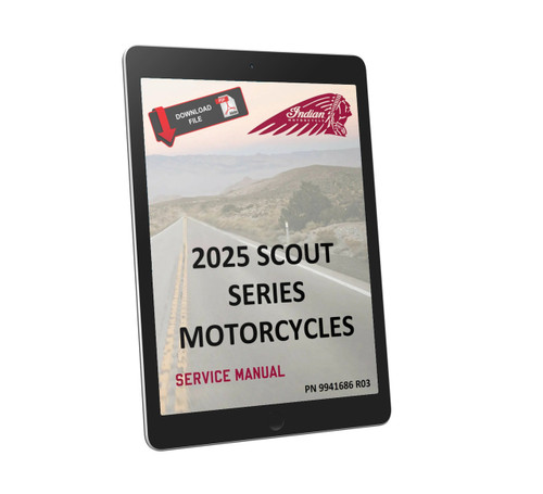 Indian 2025 Scout Sixty Bobber Limited Service Manual