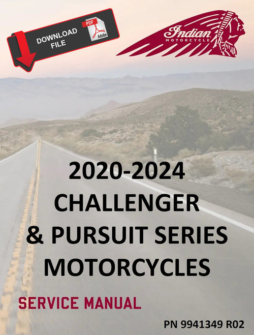 Indian 2024 Challenger Dark Horse Service Manual