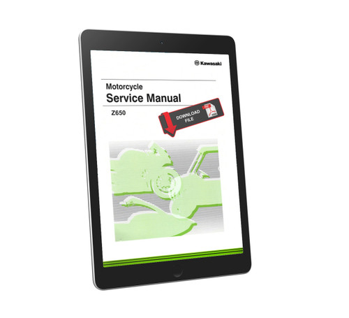 Kawasaki 2021 Z650 Service Manual