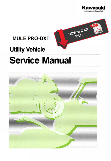 Kawasaki 2024 Mule Pro-DXT EPS FE Service Manual