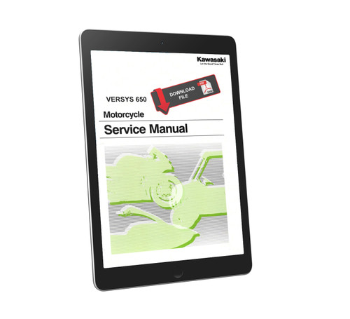 Kawasaki 2022 Versys 650 Service Manual