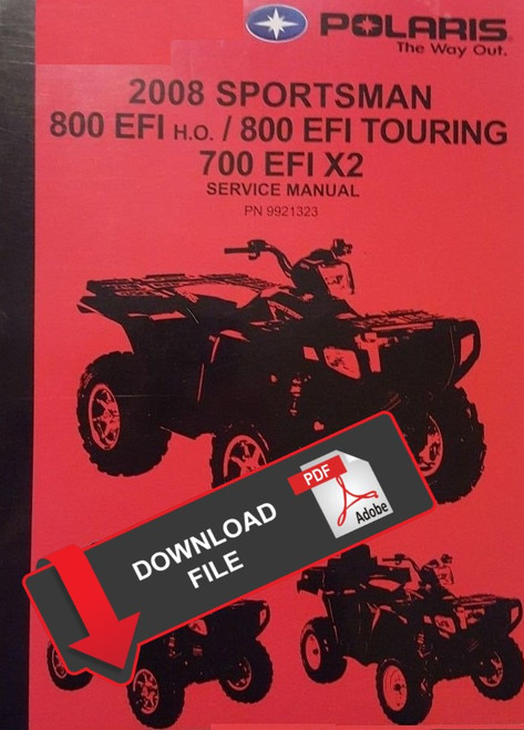 Polaris 2008 Sportsman Touring 800 EFI Service Manual