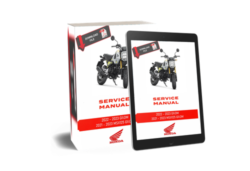 Honda 2021 Grom ABS Service Manual