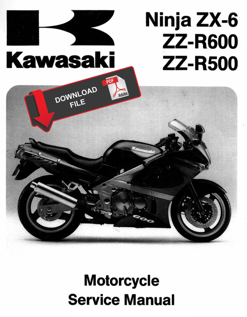 Kawasaki 2004 ZZ-R 600 Service Manual