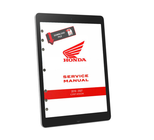 Honda 2022 CRF450X Service Manual