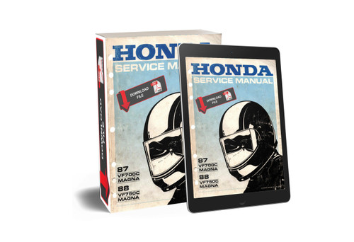 Honda 1987 VF700C Service Manual