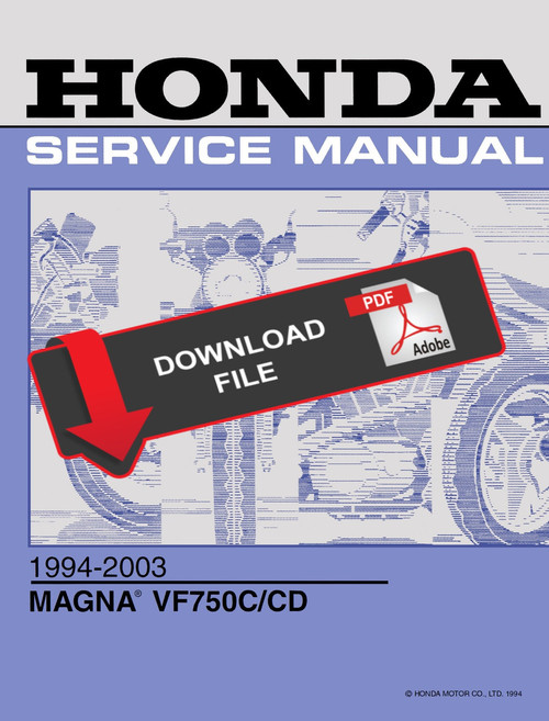 Honda 1999 VF750C Service Manual