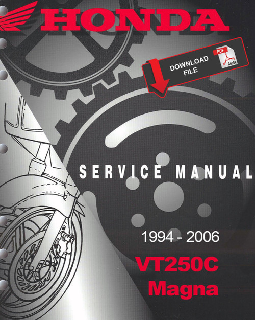 Honda 2001 Magna 250 Service Manual