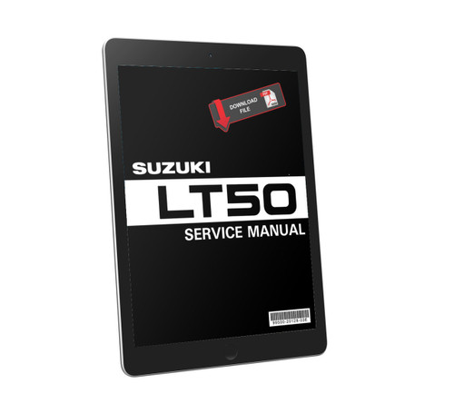 Suzuki 1998 QuadRunner LT50 Service Manual