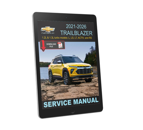 Chevy 2021 Trailblazer LT Service Manual