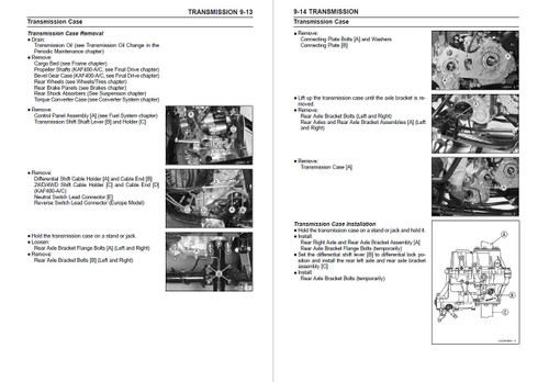 Kawasaki 2013 Mule 610 4x4 Service Manual