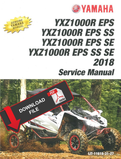 Yamaha 2018 YXZ1000R EPS SE Service Manual