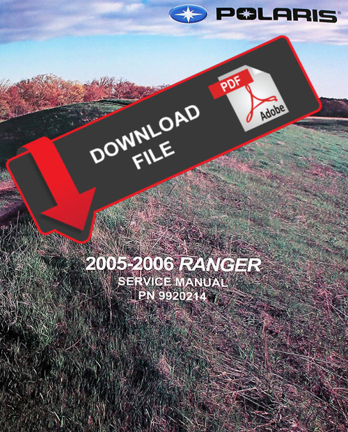 Polaris 2006 Ranger TM Service Manual