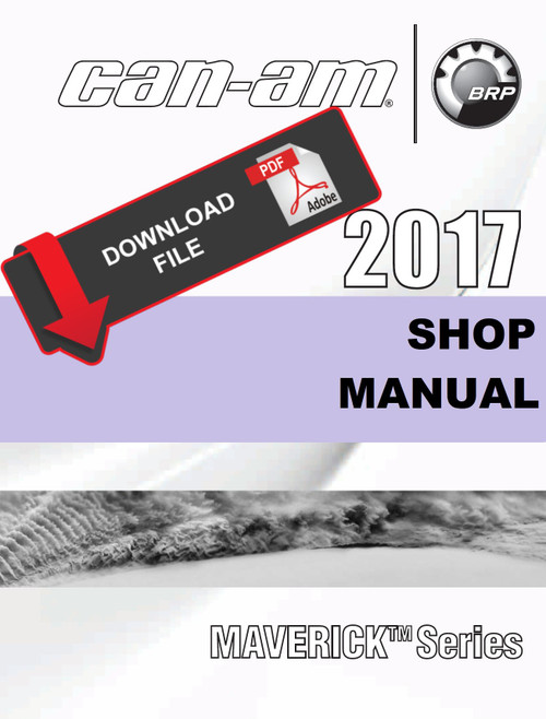 Can-Am 2017 Maverick MAX X mr 1000R Service Manual