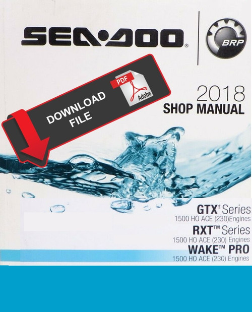 Sea-Doo 2018 GTX 230 Service Manual