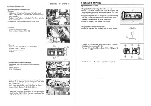 Kawasaki 2017 Z900 Service Manual