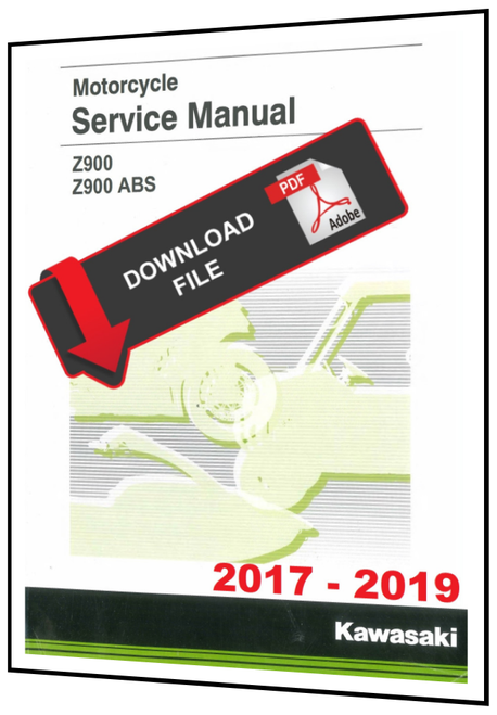 Kawasaki 2019 Z900 Service Manual