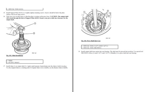 Dodge 2010 Challenger Service Manual
