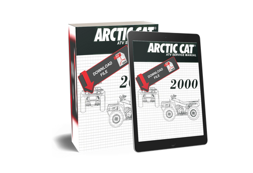 Arctic Cat 2000 ATV 500 4x4 Service Manual