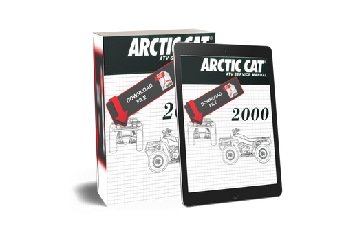 Arctic Cat 2000 ATV 300 4x4 Service Manual