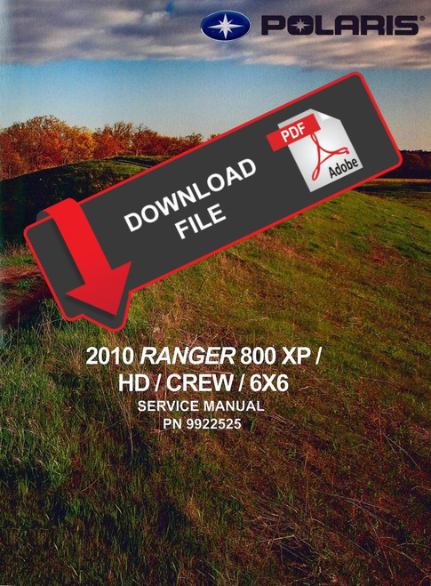 Polaris 2010 Ranger XP 800 EPS Service Manual