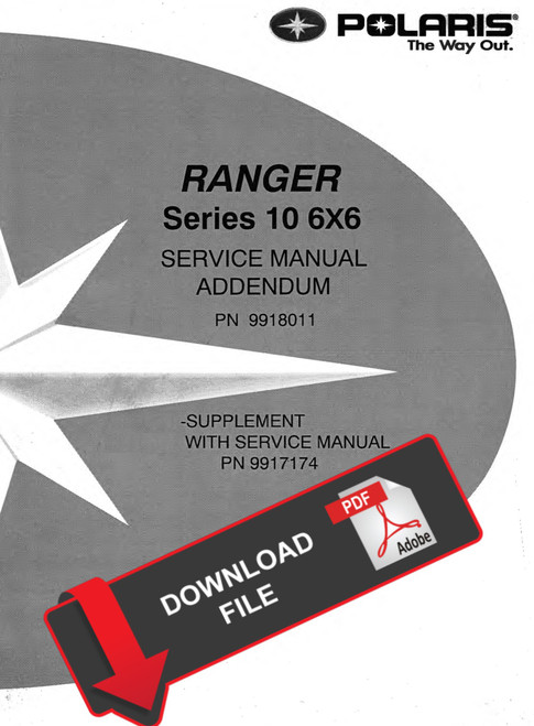 Polaris 2001 Ranger 6x6 Service Manual