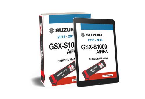 Suzuki 2016 GSX-R 1000 Service Manual