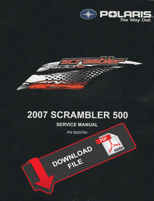 Polaris 2007 Scrambler 500 Service Manual